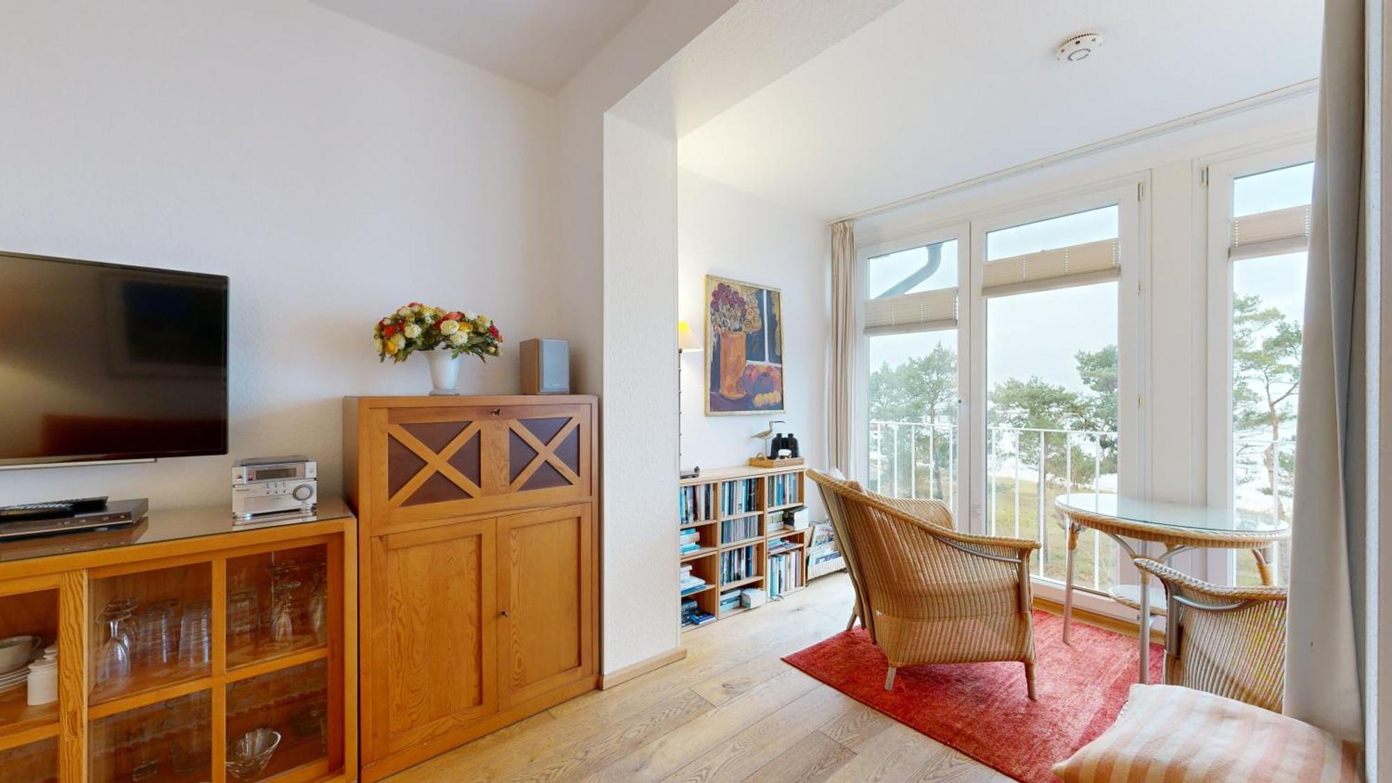 Fewo Direkt Am Strand Mit Meerblick Und Suedbalkon, Villa Freia 27, Binz Exterior photo